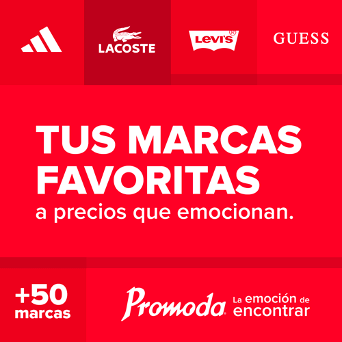 Mas de 50 marcas